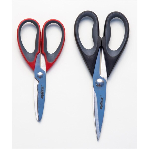 Zyliss Assorted Stainless Steel Scissor Set 9075274 Zoro
